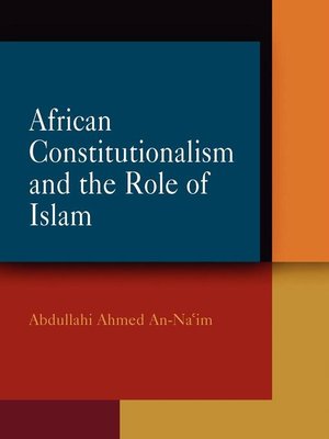 cover image of African Constitutionalism and the Role of Islam